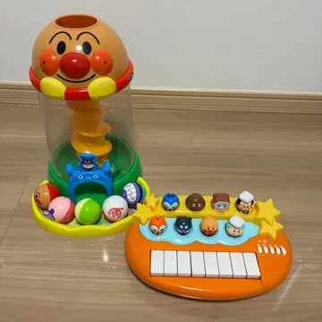호빵맨 굴러가는 타워 피아노 아기 완구