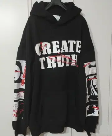 빅 사이즈 CREATE TRUTH 힙합 스트릿 패션