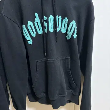 갓사베이지 블랙 후드티 S