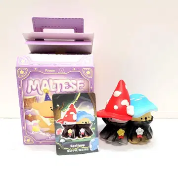 몰치즈 Maltese 마법사 시리즈 피규어 버섯 굿즈