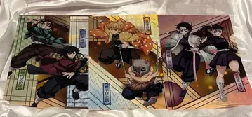 귀멸의 칼날 쿠라스시 콜라보 클리어 파일 세트