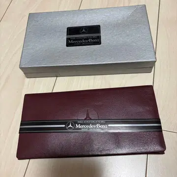 Mercedes-Benz 버건디 장지갑