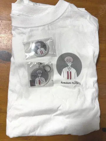 도쿄대왕 팬 축제 카와카미 료토 T셔츠 키링 캔뱃지