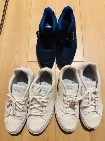 Reebok 스니커즈 3족 세트 네이비 화이트