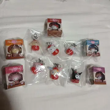 산리오 딸기 메지루시 액세서리 미니어처 패키지 컬렉션