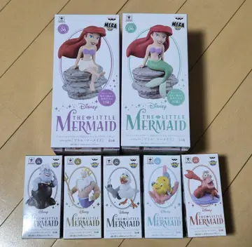 디즈니 WCF MEGA story06 리틀 머메이드 전 7종 세트