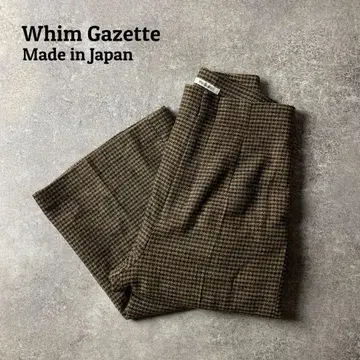 완판템 [ 윔 가젯 ] Whim Gazette 건 클럽 체크 팬츠