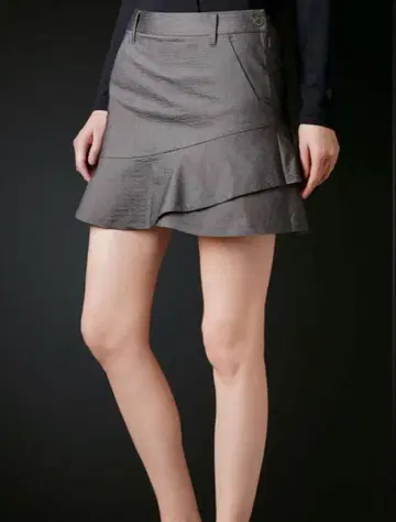 데상트 골프 그레이 스커트 XS 58 SS