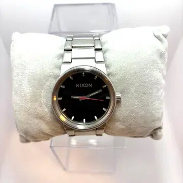 NIXON 블랙 아날로그 손목시계 쿼츠 투박한 남성용 MENS