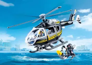 플레이모빌 특수부대 헬리콥터