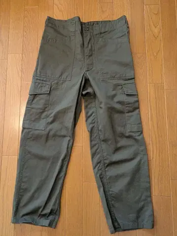 오스트리아군 M-75 코튼 트윌 퍼티그 카고 팬츠 90cm