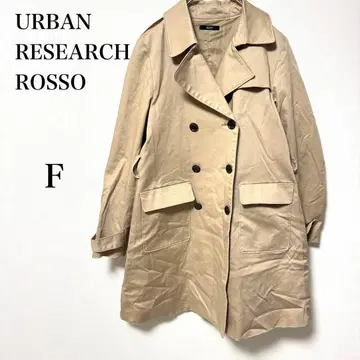 어반리서치 로쏘 베이지 트렌치코트 벨트 없음