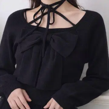 ems excite 프론트 BIG 리본 NT 블랙