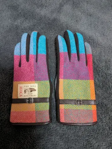 AVOCA 컬러풀 장갑 거의 미사용