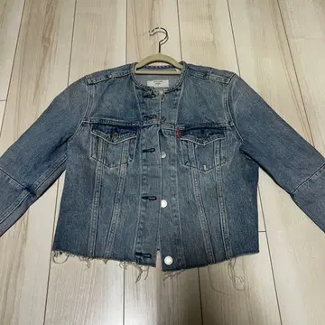 리바이스 데님 숏 자켓