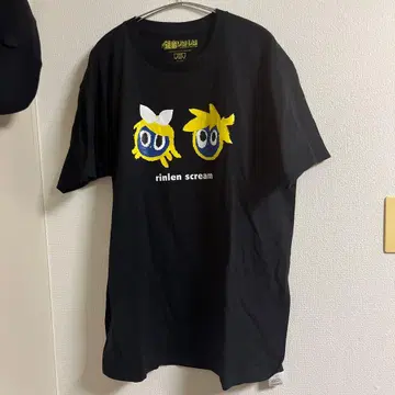 카가미네 린렌 스크림 T셔츠 PIIT XL