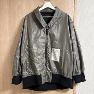 JENASIS 리버서블 플라이트 자켓