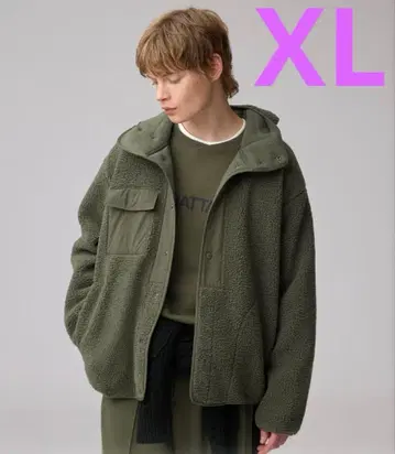 보아 플리스 스냅 후드티 ENGINEERED GARMENTS 가먼츠