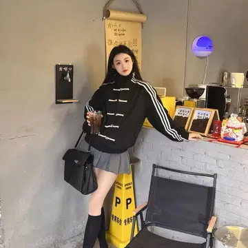 아디다스 중국 한정판 뱀띠 트랙 자켓 블랙 M 사이즈 남녀 공용