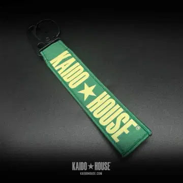 KAIDO HOUSE 스트랩 그린 키링 그린