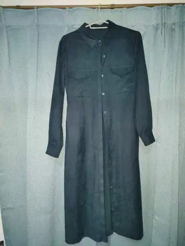 그린 라벨 릴랙싱 / 셔츠 원피스 / 허리 리본 / 포켓 부착