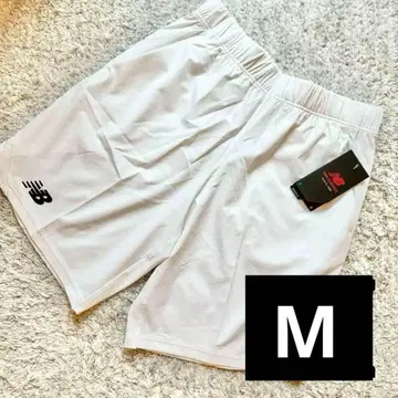 뉴발란스 남성용 하프 팬츠 농구 바지 M 사이즈 택 포함 미사용 새상품
