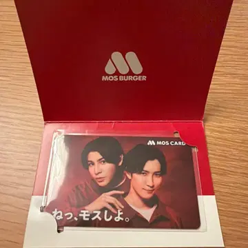 모스버거 MOS CARD [ SnowMan ]