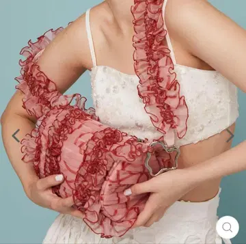 POPPY 튤 프릴 백 (uneune)