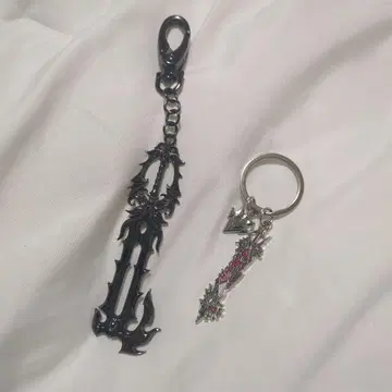 킹덤하츠 제아노트 키 블레이드 키링 알티마 웨폰