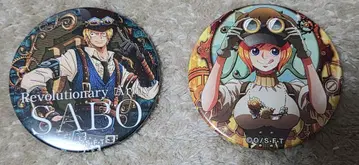 원피스 원피스 야라이 캔뱃지 사보 코알라 ENGINE 2점