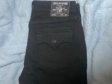 트루릴리젼 새상품 정품 RICKY W31 블랙 데님