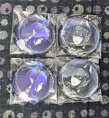 원신 공식 정품 공월 축제 캔뱃지 라우마 네페르 세트