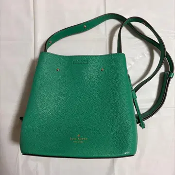 [ 새상품급 ] kate spade 케이트 스페이드 가죽 숄더백 그린
