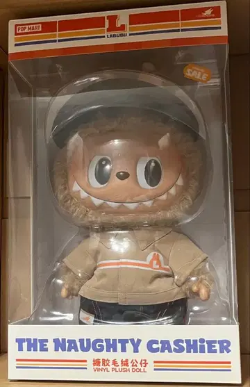 LABUBU 럽럽 더 네이티 캐셔 봉제 인형