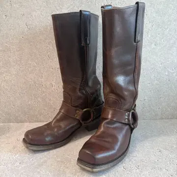 FRYE 웨스턴 부츠 하네스 벨트 링 부츠 브라운 US8