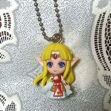 젤다의 전설 마스코트 스윙 젤다 공주 키링 스트랩 피규어