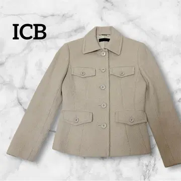 ICB 아이보리 자켓 모 90% 가을/겨울 클리닝 완료