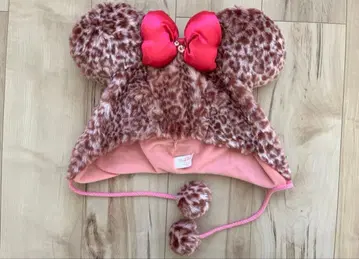 팬캡 디즈니 미니 레오파드 무늬