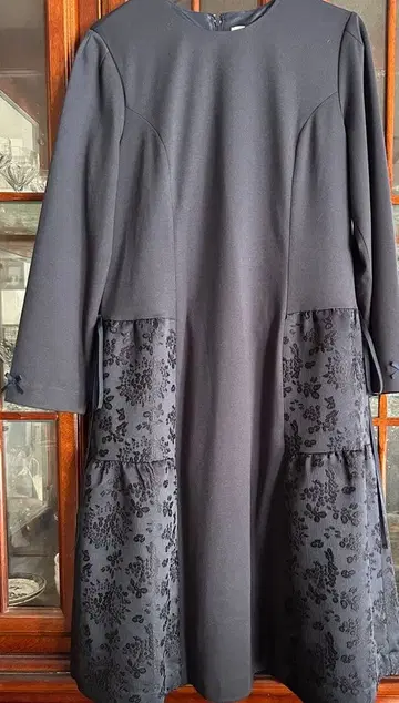 미사용 새상품 네이비 럭셔리 원피스