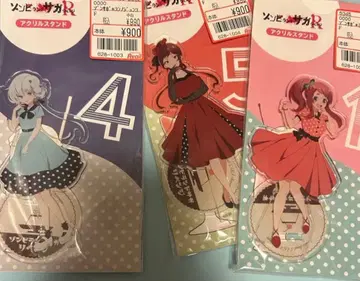 좀비랜드 사가 아크릴 스탠드 콜라보 시마무라 미나모토 사쿠라 준코 유기리