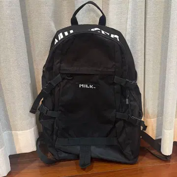 MILKFED 대용량 블랙 백팩