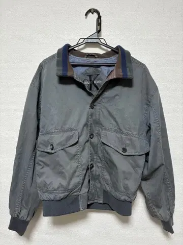 캘빈 클라인 블루종 자켓 그레이