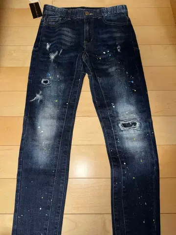 아담스 저글러 레트로 엔진 메니 C 페인트 데님 롱 팬츠 RTEG