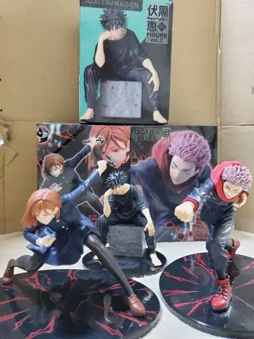 [신년 가격 인하 세일] 주술회전 액션 피규어 세트