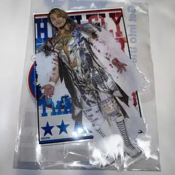 신일본 프로레슬링 빅 아크릴 스탠드 GIGO 한정판 타나하시 히로시