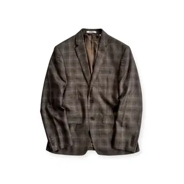 90s dkny tartan check tailored jacket