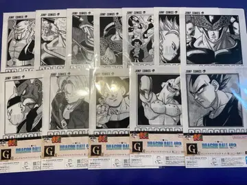 제일복권 드래곤볼 G상 코믹스 클리어 파일 세트 12종