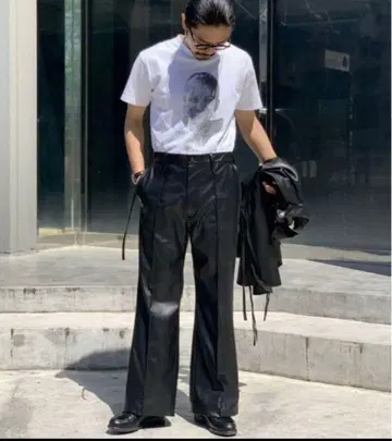 toironier 비건 레더 팬츠