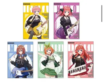 5등분의 신부 미니 아크릴 아트 SCHOOL ROCK 풀세트