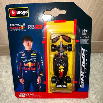 브라 고 1/64 레드불 RB21 쓰노다 유키 새상품 패키지 접힘 있음